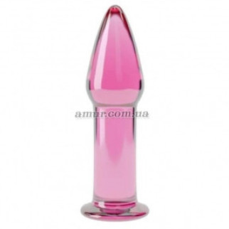 Скляний фаллоімітатор Glass Romance Dildo 12,2 см, рожевий - Інтернет-магазин спільних покупок ToGether