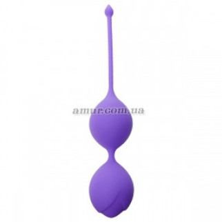 Вагінальні кульки Silicone Kegel Balls 2 фіолетові - Інтернет-магазин спільних покупок ToGether