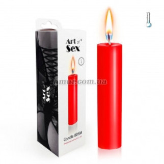 Червона свічка воскова Art of Sex size M 15 см низькотемпературна - Інтернет-магазин спільних покупок ToGether