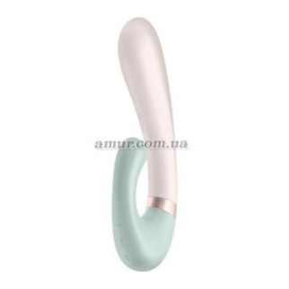 Вібратор кролик Satisfyer Heat Wave Mint з функцією нагрівання - Інтернет-магазин спільних покупок ToGether