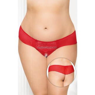 Трусики G-string 2433 — Plus Size червоні XL - Інтернет-магазин спільних покупок ToGether
