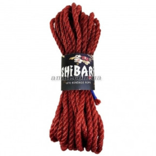Джутова мотузка для Шибарі Feral Feelings Shibari Rope, 8 м червона - Інтернет-магазин спільних покупок ToGether