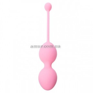 Вагінальні кульки Silicone Kegel Boss Balls рожеві - Інтернет-магазин спільних покупок ToGether