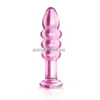 Скляна анальна пробкаGlass Romance рожева - Інтернет-магазин спільних покупок ToGether