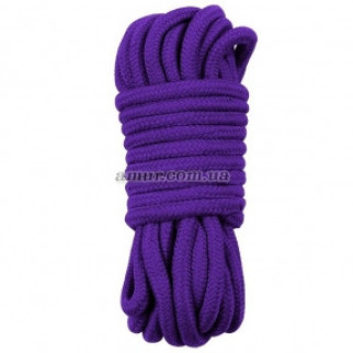 Мотузка для бондажу Fetish Bondage Rope, фіолетова, 10 м - Інтернет-магазин спільних покупок ToGether