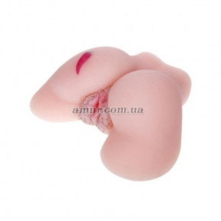 Реалістична полиця з вагіною й анусом Dana з вібрацією та ротацією, 2,5 кг - Інтернет-магазин спільних покупок ToGether