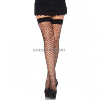 Панчохи в середню сіточку Leg Avenue Fishnet Thigh Highs, One Size - Інтернет-магазин спільних покупок ToGether