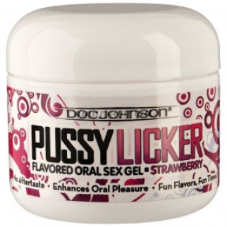 Смачний гель для кунілінгусу Doc Johnson Pussy Licker, зі смаком полуниці, 56 грамів - Інтернет-магазин спільних покупок ToGether