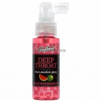 Спрей для мінету Doc Johnson GoodHead DeepThroat Spray, зі смаком кавуна, 59 мл - Інтернет-магазин спільних покупок ToGether