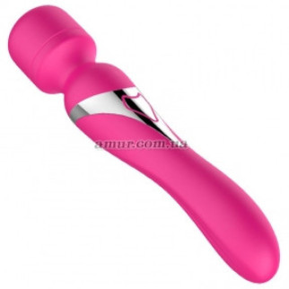 Вібратор-мікрофон Foxshow Dual Massager Pulsator, рожевий, 77 функцій - Інтернет-магазин спільних покупок ToGether