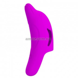 Насадка на палець із вібрацією Delphini Honey Finger, фіолетова, 10 режимів - Інтернет-магазин спільних покупок ToGether