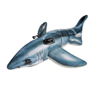 Надувной плотик для плавания Белая акула Intex (57525) (28261)  - Інтернет-магазин спільних покупок ToGether