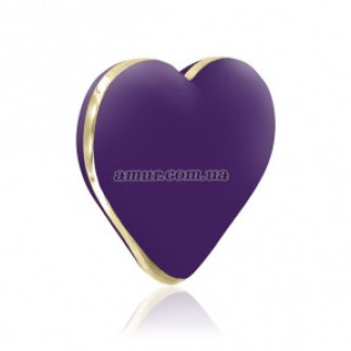 Вібратор-сердечко Rianne S: Heart Vibe Purple, 10 режимів, подарункове паковання - Інтернет-магазин спільних покупок ToGether