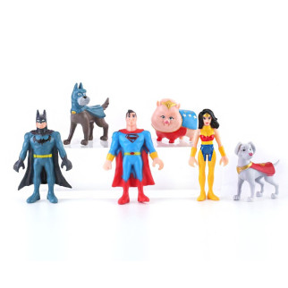 Ліга супервихованців фігурки Super Hero та Super Pet дитячий набір іграшок 5,5-9 см 6шт - Інтернет-магазин спільних покупок ToGether