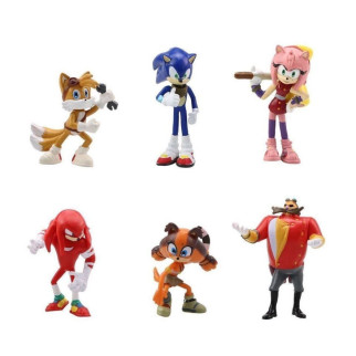 Супер Сонік фігурки набір фігурок Super Sonic і його друзі 6 шт 6-7 см - Інтернет-магазин спільних покупок ToGether