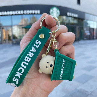 Старбакс брелок Starbucks ведмідь креативний мультяшний брелок підвіска - Інтернет-магазин спільних покупок ToGether