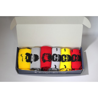 Набір чоловічих довгих шкарпеток Mr.Brutal (бренд BOX) від ТМ TwinSocks - 6 шт на Ваш вибір - Інтернет-магазин спільних покупок ToGether