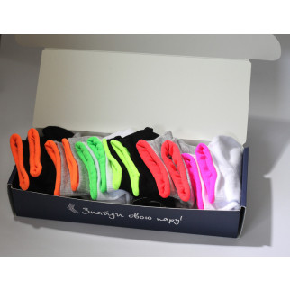 Жіночий набір коротких шкарпеток (бренд BOX) від ТМ TwinSocks - 6 шт на Ваш вибір - Інтернет-магазин спільних покупок ToGether