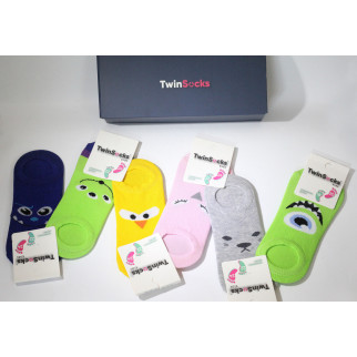 Дитячий набір коротких шкарпеток сліди(бренд BOX) від ТМ TwinSocks - 6 шт. на Ваш вибір - Інтернет-магазин спільних покупок ToGether