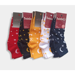 Жіночий набір укорочених шкарпеток зі спортивною резинкою від ТМ TwinSocks - 12 шт на Ваш вибір 23-25(38-40) - Інтернет-магазин спільних покупок ToGether