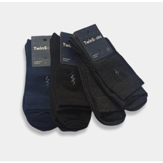 Набір довгих чоловічих шкарпеток із 12 пар от ТМ TwinSocks на Ваш вибір 25(39-41),27(41-43), 29(43-45),31(45-47) - Інтернет-магазин спільних покупок ToGether