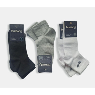 Чоловічий набір укорочених шкарпеток сіточка від ТМ TwinSocks - 12 шт на Ваш вибір 25(39-41),27(41-43),29(43-45) - Інтернет-магазин спільних покупок ToGether