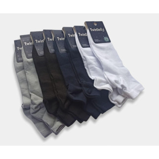 Чоловічий набір коротких шкарпеток від ТМ TwinSocks - 12 шт на Ваш вибір 25(39-41),27(41-43),29(43-45),31(45-47) - Інтернет-магазин спільних покупок ToGether