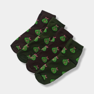 Шкарпетки для дівчинки з принтом авокадо Twinsocks - Інтернет-магазин спільних покупок ToGether