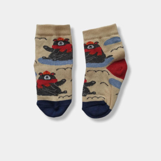 Шкарпетки для малюків з малюнками Twinsocks р-14-16(19-25) блакитні, бежеві, зелені, червоні - Інтернет-магазин спільних покупок ToGether