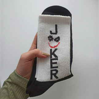 Шкарпетки чоловічі високі з принтом Joker ОК 41-44 (27-29) ТМ Twinsocks - Інтернет-магазин спільних покупок ToGether