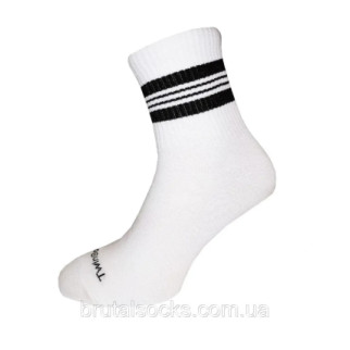 Шкарпетки чоловічі спортивні довгі демісезонні р.39-41, 41-44 чорні, білі Twinsocks - Інтернет-магазин спільних покупок ToGether
