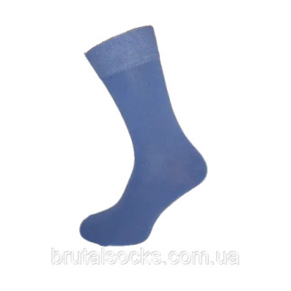 Шкарпетки чоловічі довгі кольорові демісезонні р.41-43 ТМ Twinsocks Блакитний - Інтернет-магазин спільних покупок ToGether