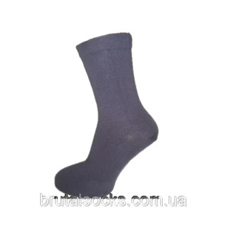 Високі шкарпетки жіночі однотонні ТМ Twinsocks 23/S/35-37, Сірий - Інтернет-магазин спільних покупок ToGether