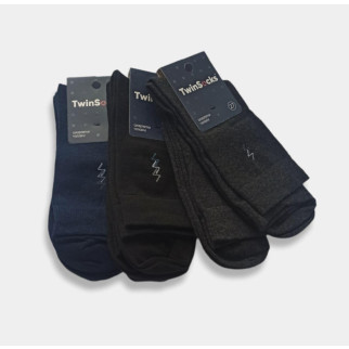 Шкарпетки чоловічі класичні демісезонні Тм TwinSocks Сірий, 29 / XL / 43-44 - Інтернет-магазин спільних покупок ToGether