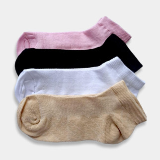 Короткі шкарпетки жіночі сіточка Twinsocks р-23-25(38-40) беж, рожевий, білий, чорний - Інтернет-магазин спільних покупок ToGether