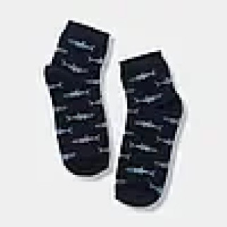 Шкарпетки для хлопчика з принтом акули Twinsocks р-22-24(34-37) чорний, синій, сірий Темно-синій, 22-24(35-38) - Інтернет-магазин спільних покупок ToGether