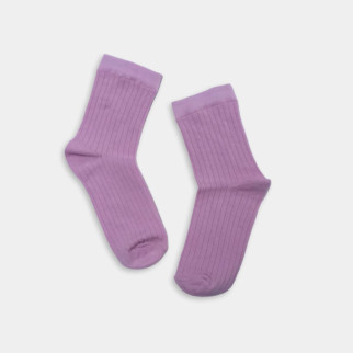 Шкарпетки однотонні в рубчик -  дитячі шкарпетки білі, сірі, чорні, рожеві, коричневі, бежеві, Рожевий, 14-16 - Інтернет-магазин спільних покупок ToGether