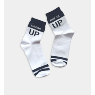 Шкарпетки дитячі спорт, шкарпетки з написом 18-20, Білий + чорний - Інтернет-магазин спільних покупок ToGether