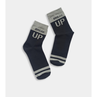 Шкарпетки дитячі спорт, шкарпетки з написом 18-20, Чорний + сірий - Інтернет-магазин спільних покупок ToGether