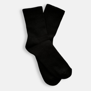 Чоловічі махрові шкарпетки на зиму TwinSocks 41-42 (27), 43-45 (29) Чорні, білі Чорний, 27 / L / 41-43 - Інтернет-магазин спільних покупок ToGether