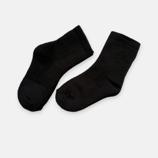Махрові шкарпетки дитячі однотонні чорні на зиму. 14-16, 18-20, 22-24 - Інтернет-магазин спільних покупок ToGether