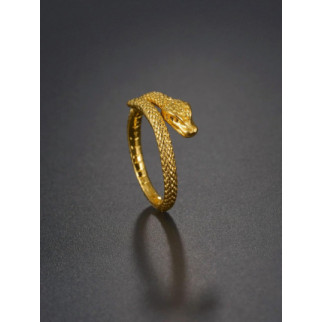 Сталева каблучка влади Золота Скандівська Змія модна каблучка у вигляді змії розмір регульований - Інтернет-магазин спільних покупок ToGether