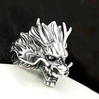 Кільце дракон перстень у вигляді голови Китайського дракона р регульований - Інтернет-магазин спільних покупок ToGether