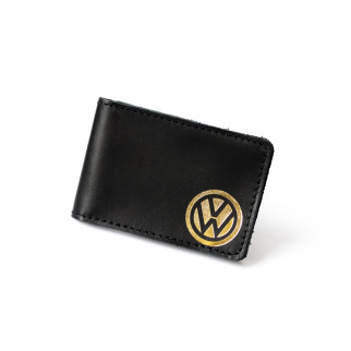 Обкладинка для автодокументів з логотипом "Volkswagen" чорна з позолотою. - Інтернет-магазин спільних покупок ToGether