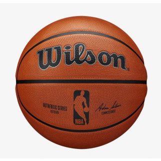 М'яч баскетбольний Wilson NBA Authentic series outdoor 285 size 5 Коричневий (WTB7300XB05 5) - Інтернет-магазин спільних покупок ToGether