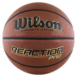 М'яч баскетбольний Wilson REACTION Pro 275 size 5 Коричневий (WTB10139XB05 5) - Інтернет-магазин спільних покупок ToGether