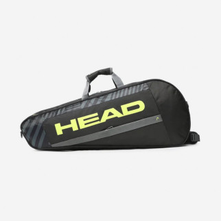 Чохол Head Base Racquet Bag M BKNY Чорний Жовтий (261413) - Інтернет-магазин спільних покупок ToGether