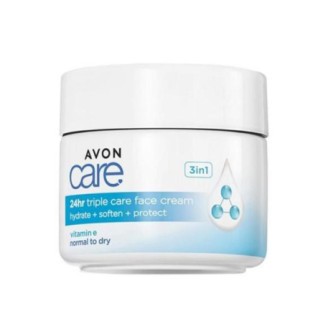 Крем для обличчя Avon Care «Потрійний догляд» для нормальної шкіри - Інтернет-магазин спільних покупок ToGether