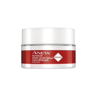 Нічний крем для обличчя Avon Anew «Оновлення» з технологією Protinol, 15 мл - Інтернет-магазин спільних покупок ToGether