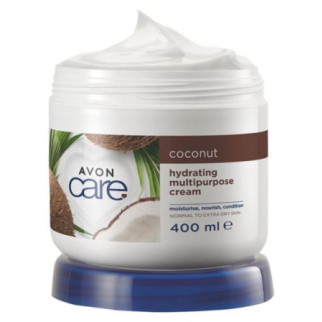 Відновлюючий мультифункціональний крем для обличчя, рук та тіла з олією кокосу Avon Care, 400 мл - Інтернет-магазин спільних покупок ToGether